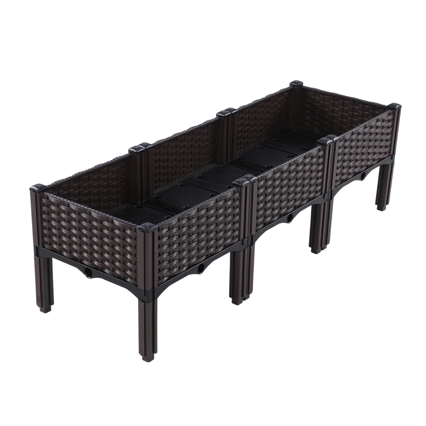 Plastic Raised Garden Bed with Legs