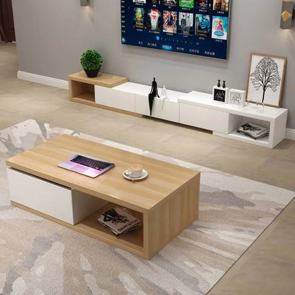 Modern Adjustable Wooden TV Cabinet