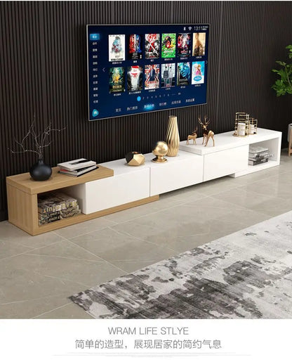 Modern Adjustable Wooden TV Cabinet