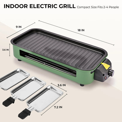 sumetas smokeless electric grill