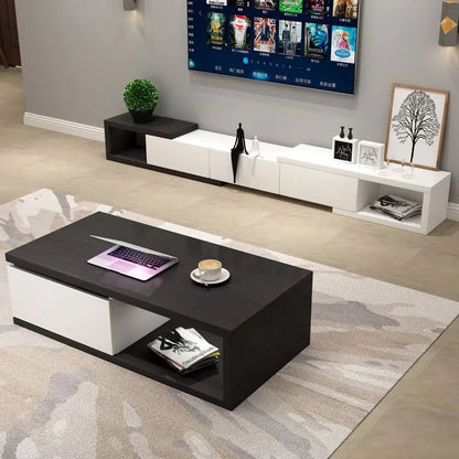 Modern Adjustable Wooden TV Cabinet
