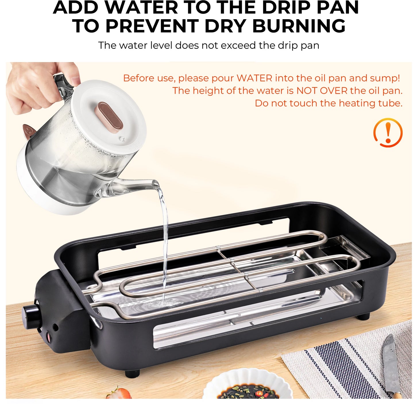 sumetas smokeless electric grill
