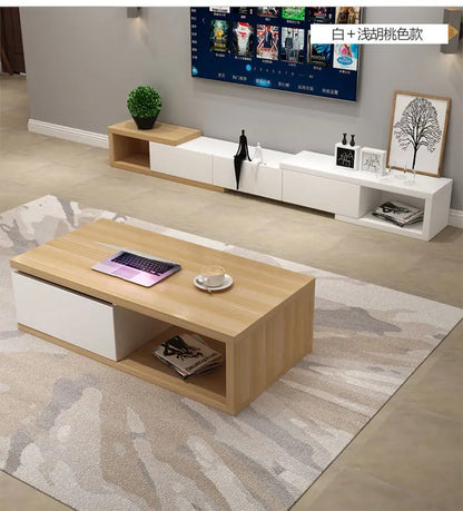 Modern Adjustable Wooden TV Cabinet