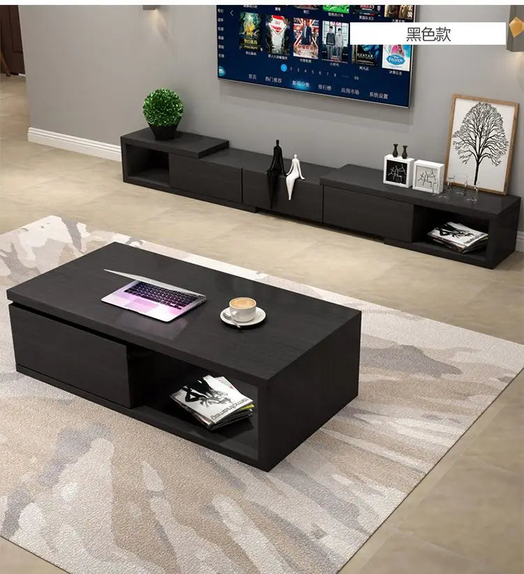 Modern Adjustable Wooden TV Cabinet