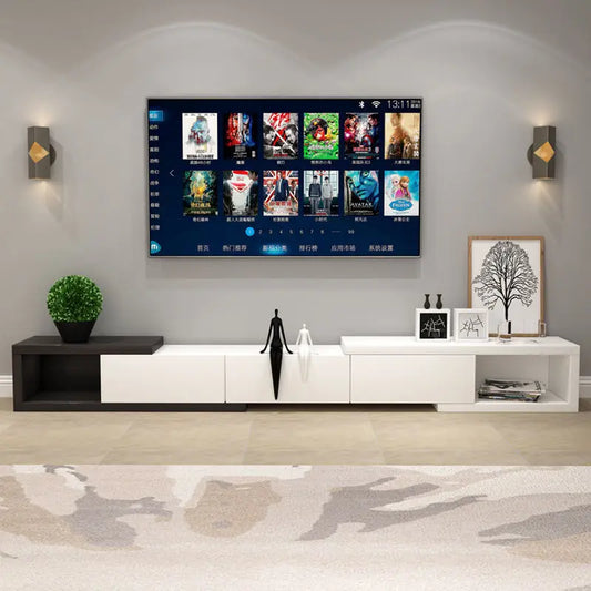 Modern Adjustable Wooden TV Cabinet