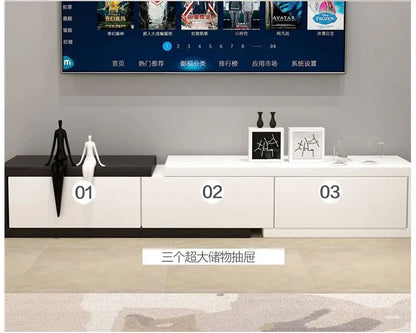 Modern Adjustable Wooden TV Cabinet