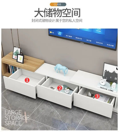 Modern Adjustable Wooden TV Cabinet