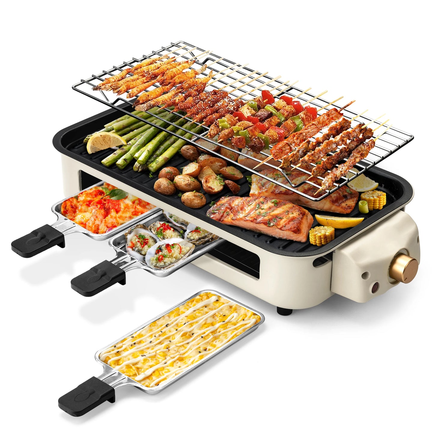 sumetas smokeless electric grill