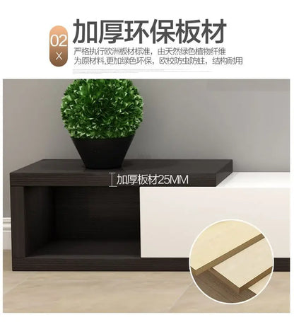 Modern Adjustable Wooden TV Cabinet