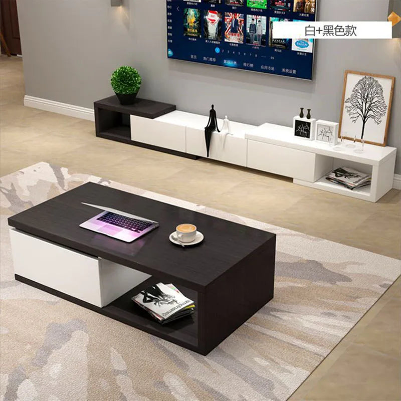 Modern Adjustable Wooden TV Cabinet