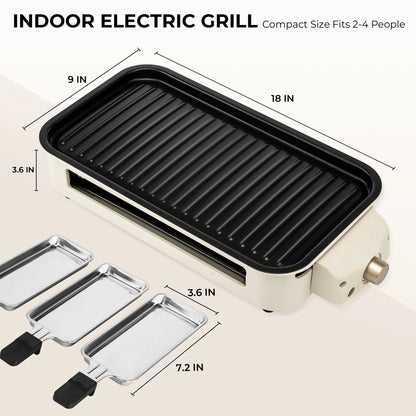 sumetas smokeless electric grill