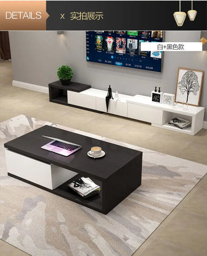 Modern Adjustable Wooden TV Cabinet