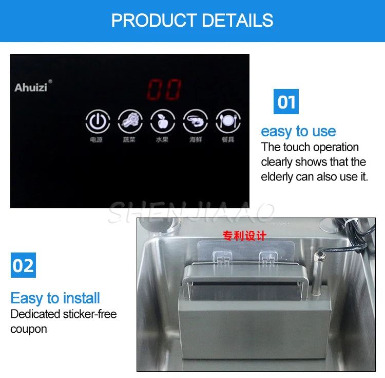 Kitchen Ultrasonic Dishwasher A5