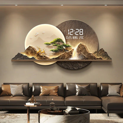 Modern Nordic Wall Watch Digital