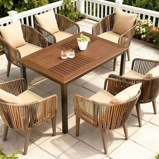 Wood Modern Garden Furniture Sets