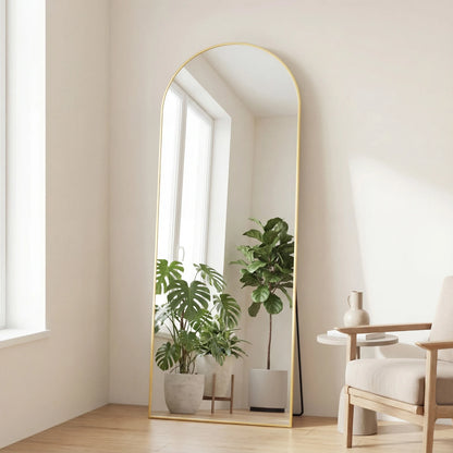 Floor Mirror with Aluminum Alloy Frame