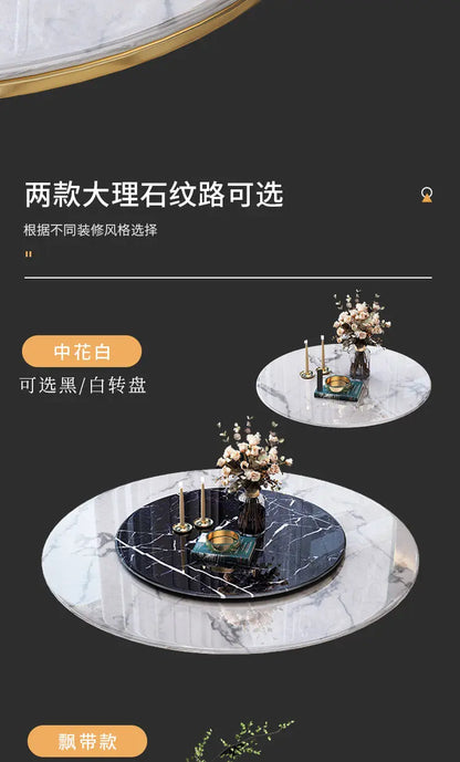 Modern Table and Chair Combination Round Table