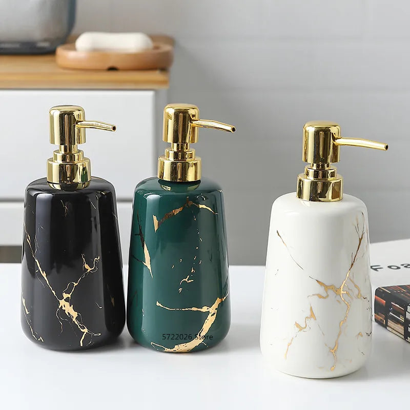 Ceramic Toiletries Bathroom Set