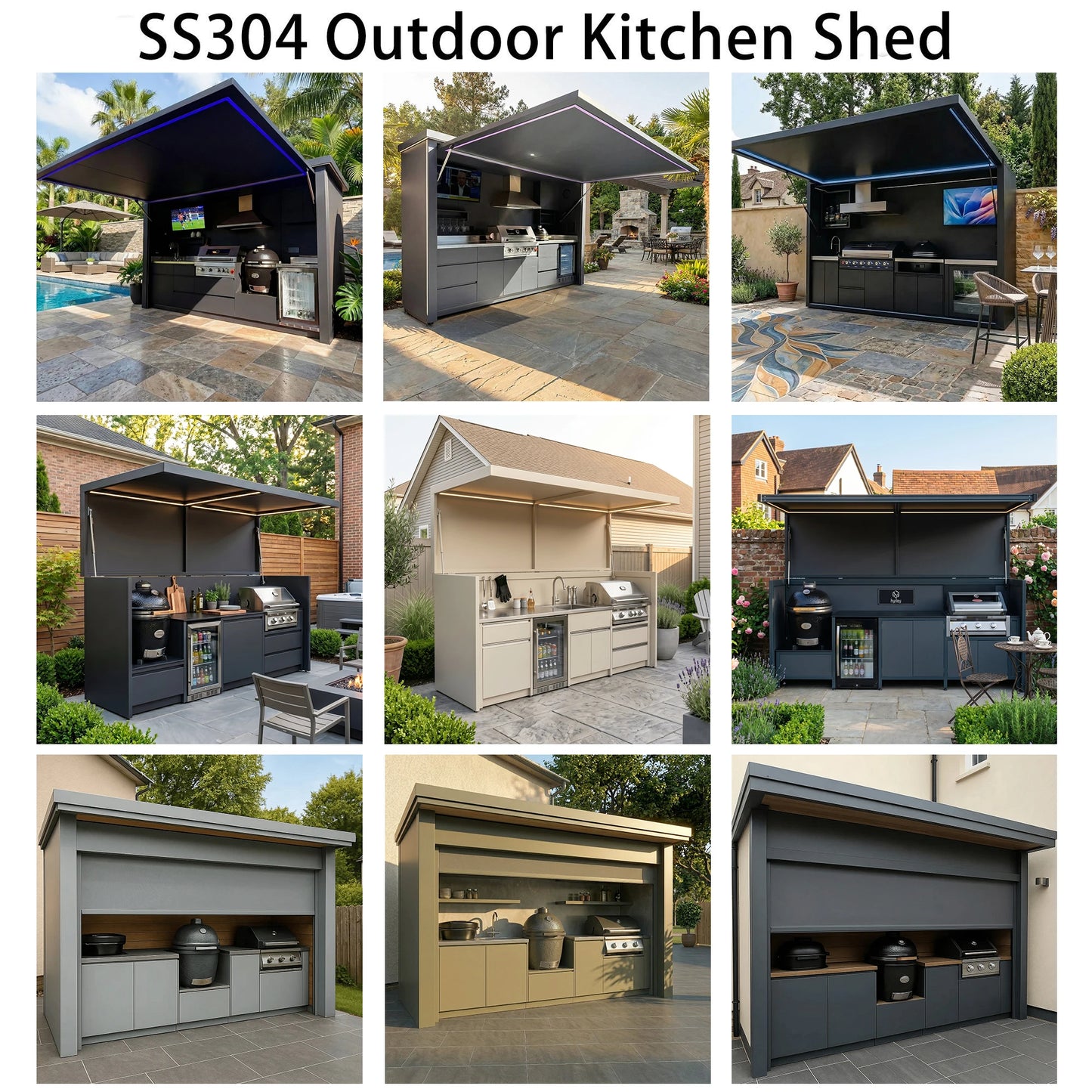 High Quality Station For Garden BBQ Party
