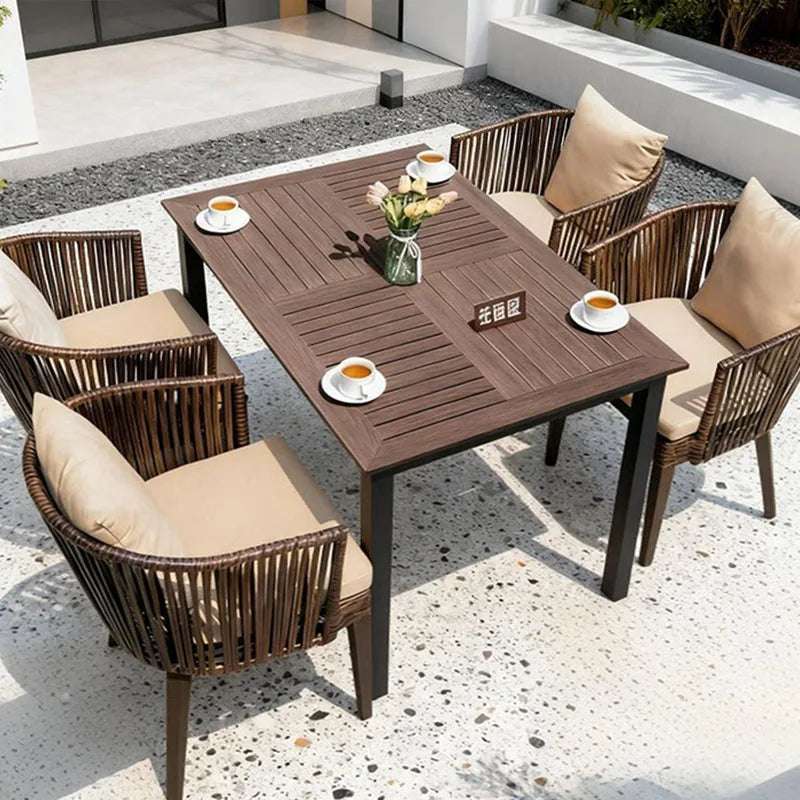 Wood Modern Garden Furniture Sets