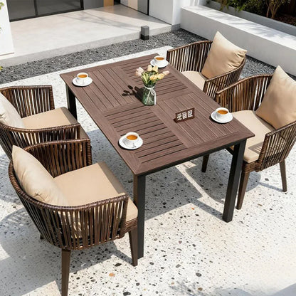 Wood Modern Garden Furniture Sets