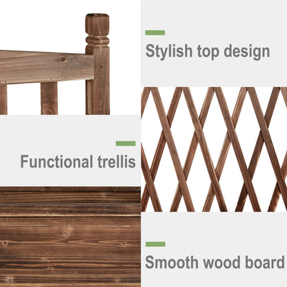 Raised Garden Bed, Wooden Planter Box