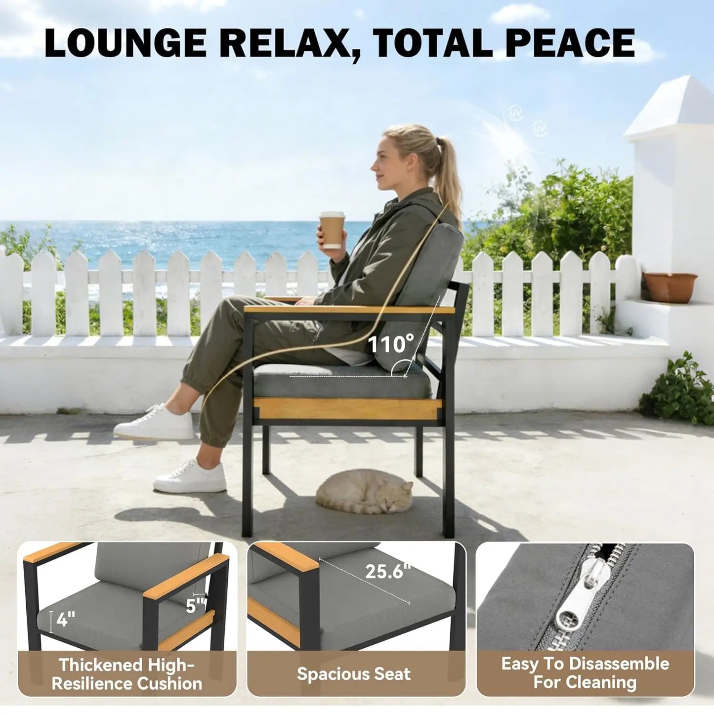Aluminum Outdoor Furniture Set