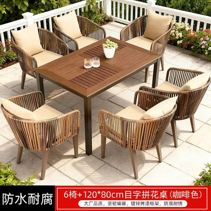 Wood Modern Garden Furniture Sets
