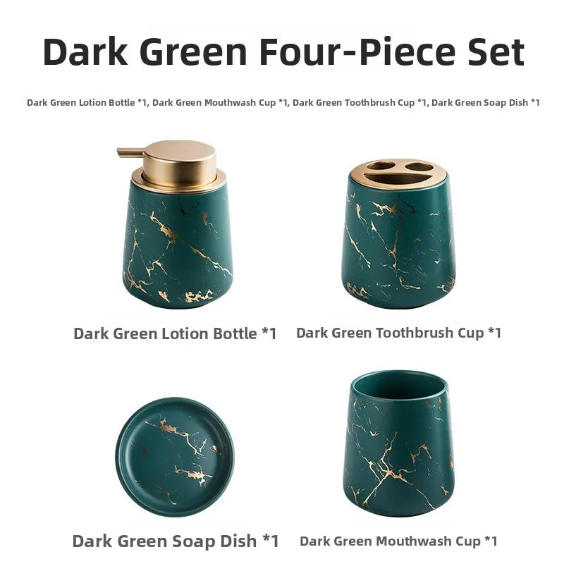 Luxury Ceramic Bathroom Accessories