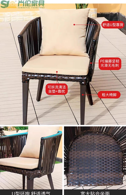 Wood Modern Garden Furniture Sets
