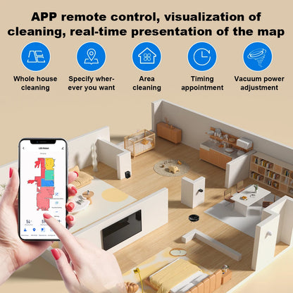LDS Robot Vacuum Cleaner & Mop