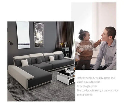 Oversized Cushion Living Room Sofas