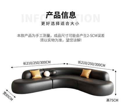 Italian Minimalist Office Sofa Modern