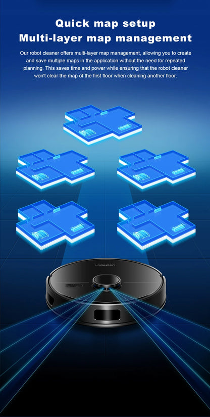 LDS Robot Vacuum Cleaner & Mop