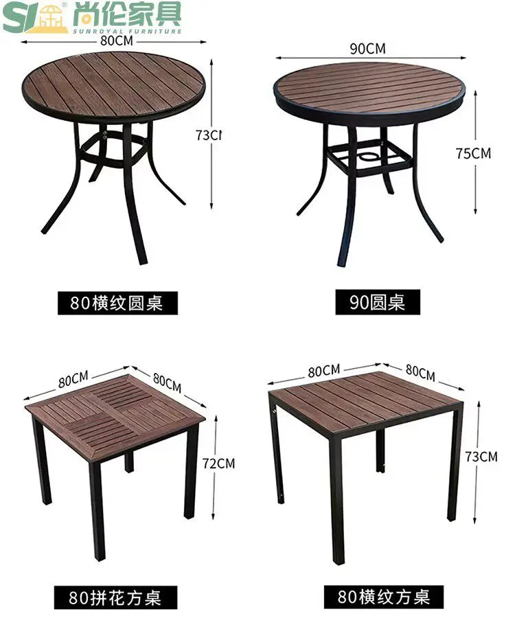 Wood Modern Garden Furniture Sets