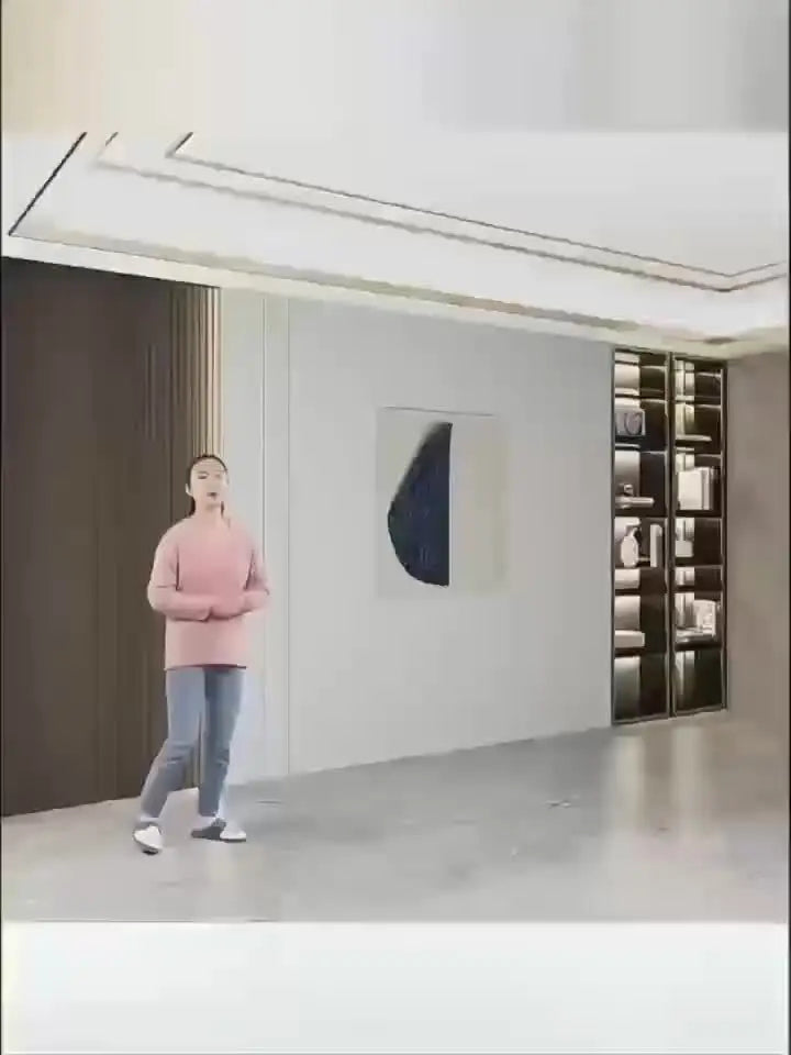Modern Luxury TV Stand, High Gloss