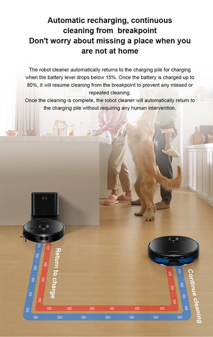 LDS Robot Vacuum Cleaner & Mop