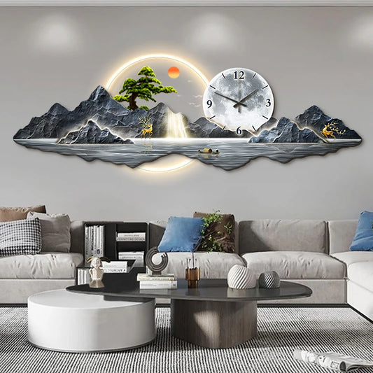 Nordic Minimalist Wall Clocks