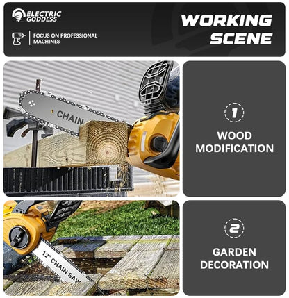 12 Inch Brushless Electric ChainSaw