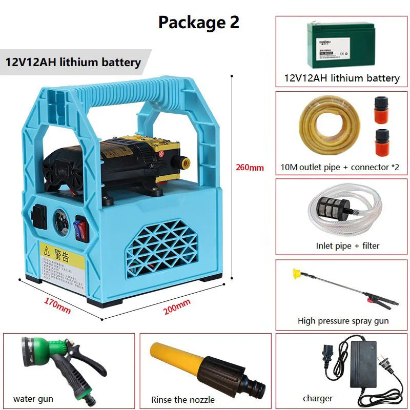 Portable Lithium Battery Dual Pump