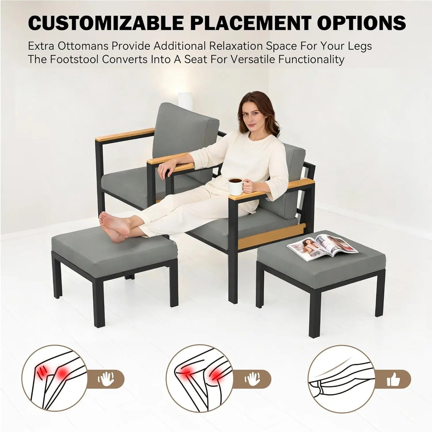 Aluminum Outdoor Furniture Set