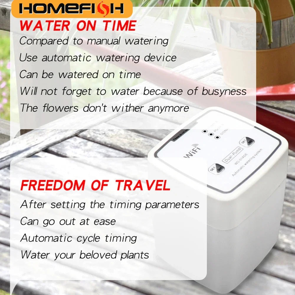Intelligent Watering Device Double Pump