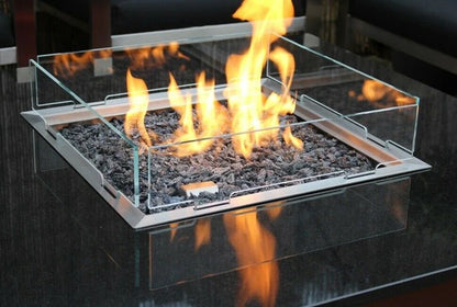 Modern Firepit Table Outdoor Gas Propane