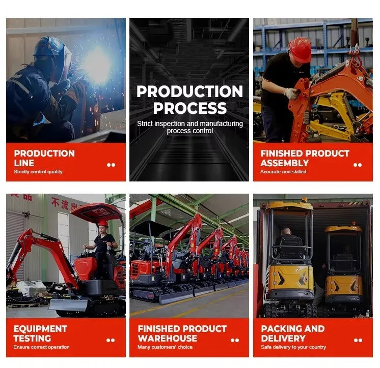 VOTE Free Shipping Mini Excavator