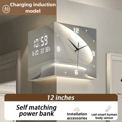 Room Corner Wall Mounted Clocks