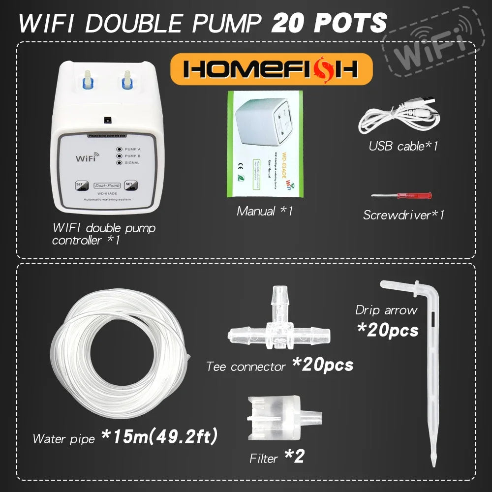 Intelligent Watering Device Double Pump