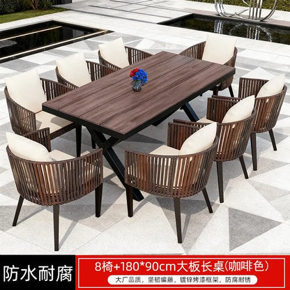 Wood Modern Garden Furniture Sets
