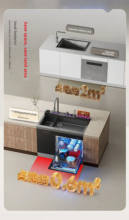 Sink Dishwasher All-in-one