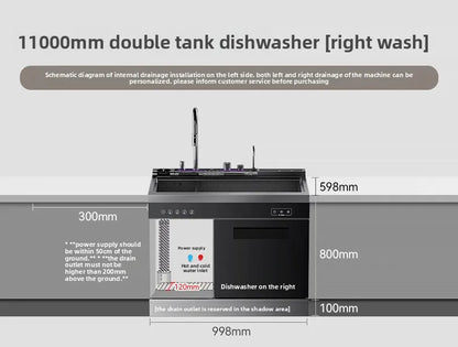 Sink Dishwasher All-in-one