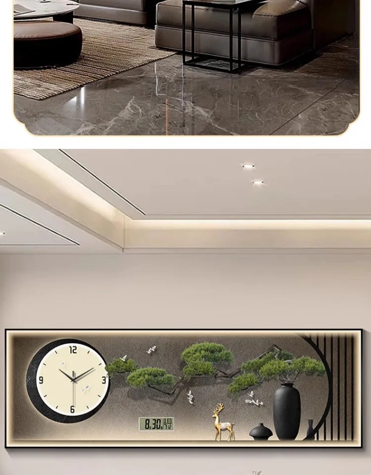 Minimalist Nordic Wall Clocks